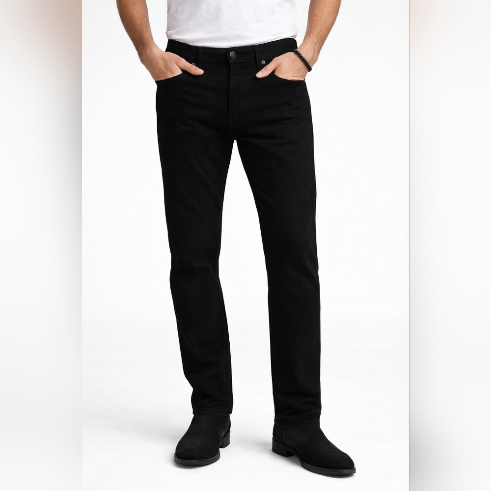 Joe’s Jeans Black Straight & Narrow Jeans | Size 30x32 | Premium Fit NWT